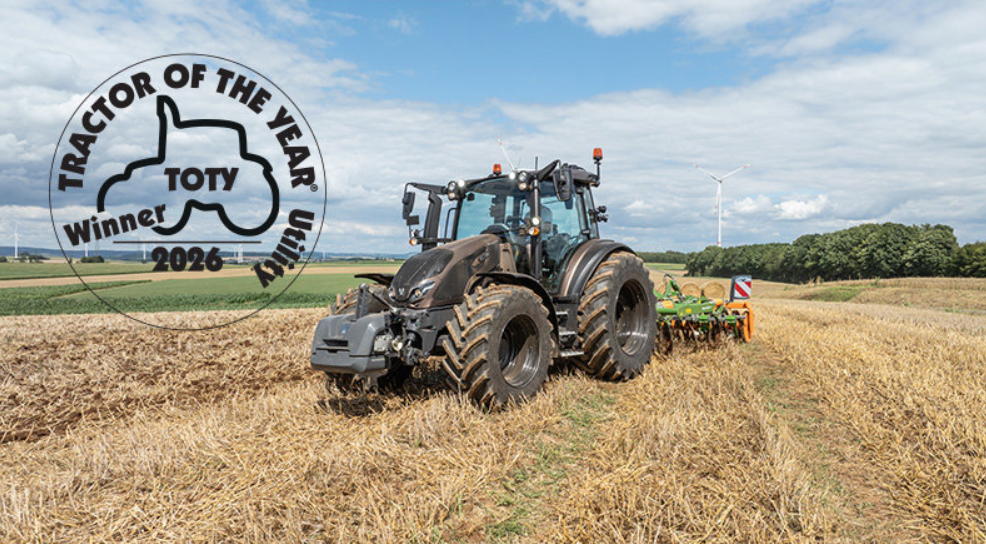 Valtra G-seeria G125 CVT Active võitis „Tractor of the Year 2026“ – Utility kategoorias
